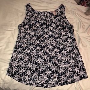 Banana Republic tank top with buttons down back